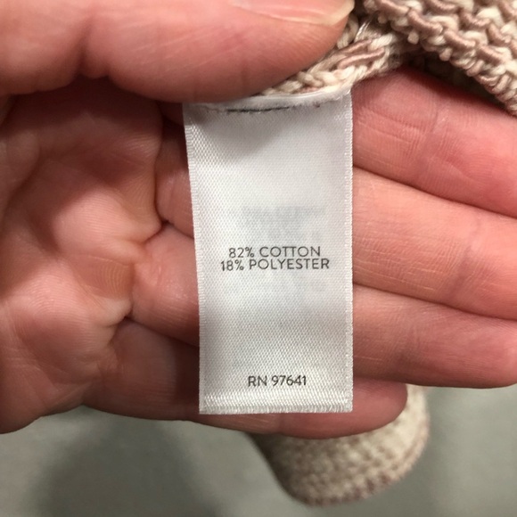 J. JILL PureJill 3/4 Sleeve Boatneck Marled Knit Sweater Oversized - Picture 4 of 5